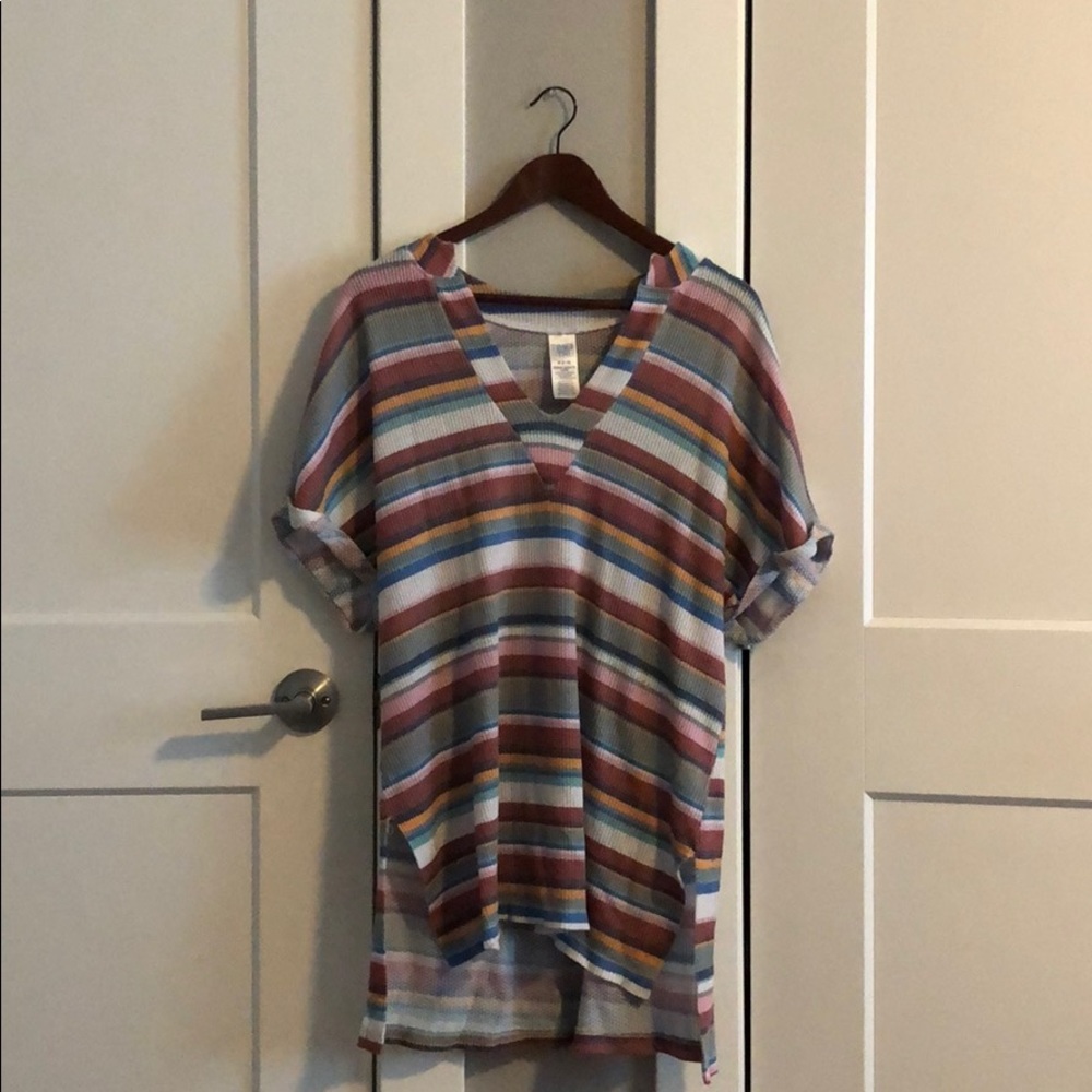 Women’s Striped Swimsuit Cover Up